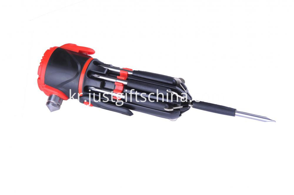 개인화 된 다기능 긴급 망치 W 손전등 (4) Personalized Multifunction Emergency Hammer W Flashlight (4)